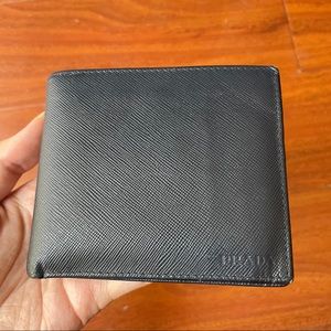 PRADA Saffiano Lux Leather Wallet